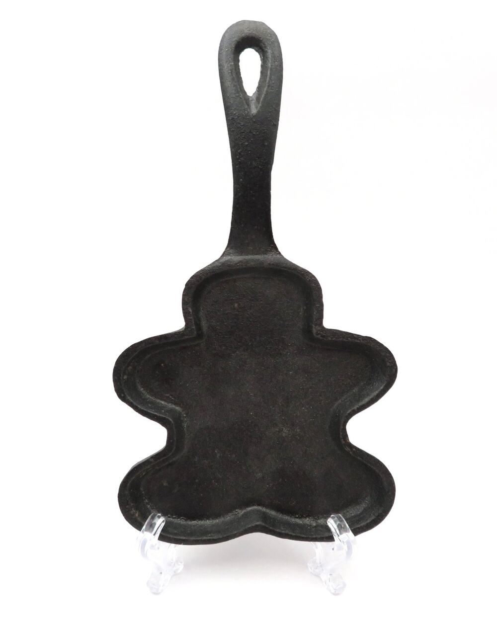 Cast Iron Gingerbread Man Mini Skillet Cookie Pancake Mold Christmas Baking